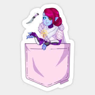 Pocket Petra Sticker